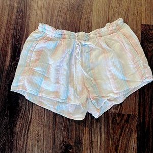 Bella Dahl Striped Linen Shorts